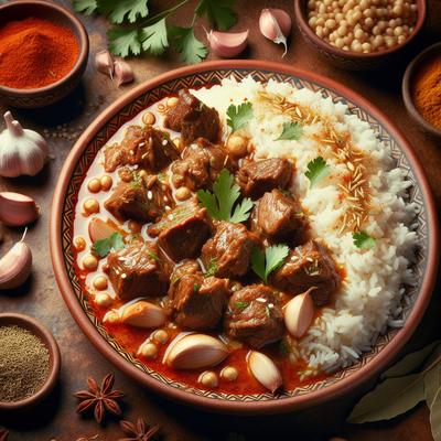 Image of Syrian Style Shakriya with Rice