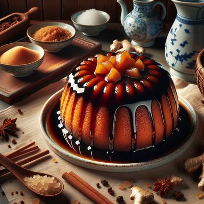 Image of Syrupy Chinese Ginger Cake