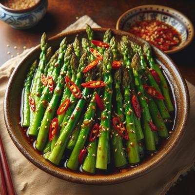 Image of Szechuan Asparagus