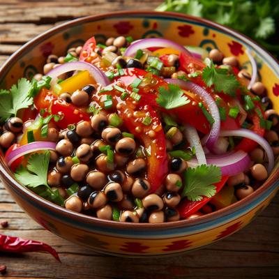 Image of Szechuan Black Eyed Pea Salad