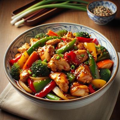 Image of Szechuan Chicken and Vegetables