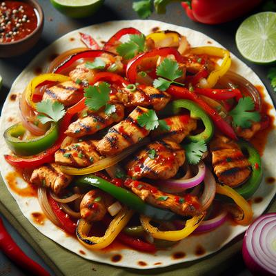 Image of Szechuan Chicken Fajitas