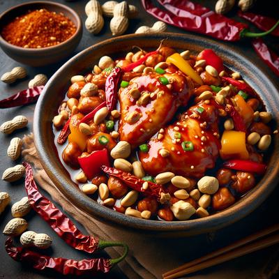 Image of Szechuan Chicken with Peanuts 6 Ww Pts