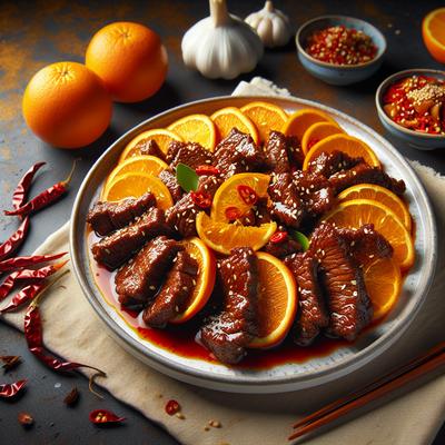 Image of Szechuan Crispy Orange Beef