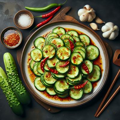 Image of Szechuan Cucumbers