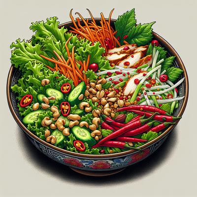 Image of Szechuan Dinner Salad