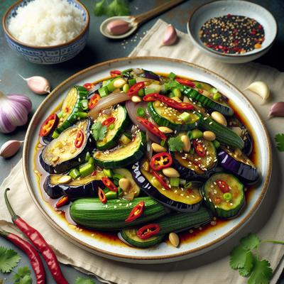 Image of Szechuan Eggplant and Squash