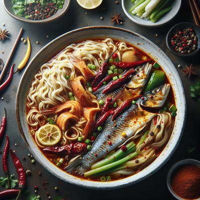 Image of Szechuan Fish Noodles