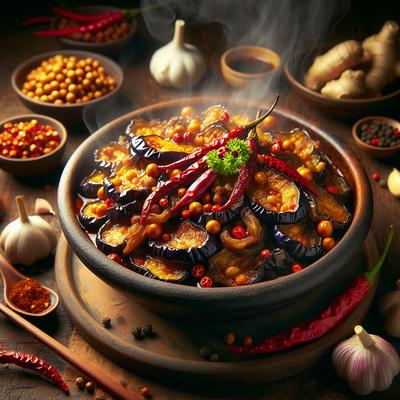 Image of Szechuan Fried Eggplant