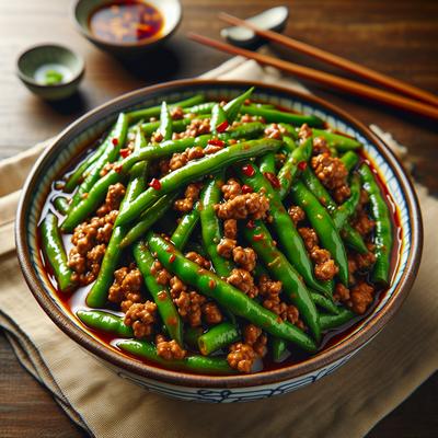 Image of Szechuan Green Beans with Ground Pork