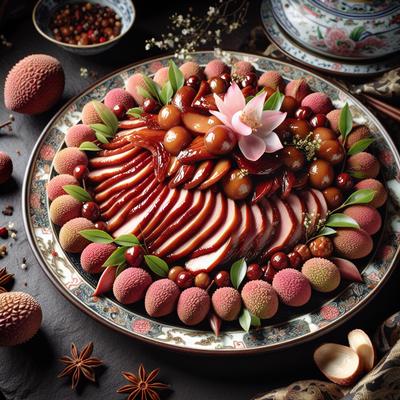 Image of Szechuan Lychee Smoked Duck