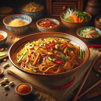 Image of Szechuan Peanut Noodle Salad
