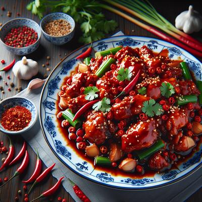 Image of Szechuan Peppery Hot Chicken