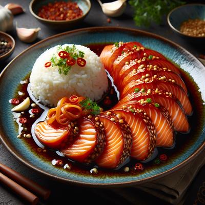 Image of Szechuan Style Smoked Salmon