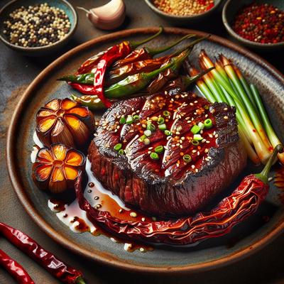 Image of Szechuan Style Venison Steak