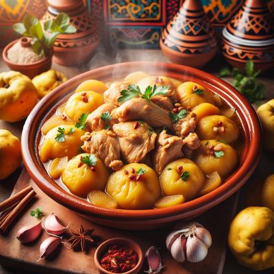 Image of Tagine with Chicken and Quinces