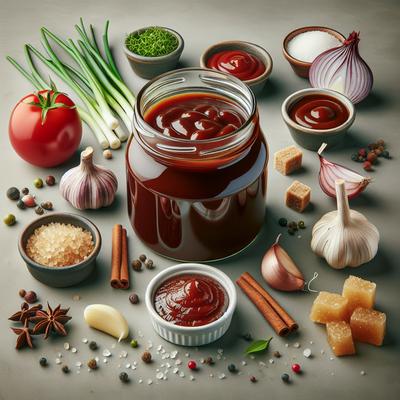 Image of Texas Homemade Bbq Sauce for Canning or Oamc