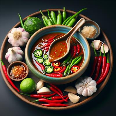Image of Thai Crystal Sauce Nahm Jeem Gratien