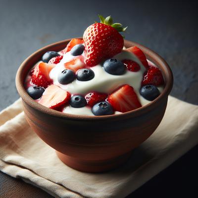 Image of The Simplest Fruit Yogurt Dessert Ever