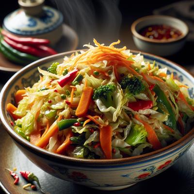 Image of Tibetan Cabbage Stir Fry Logo Petse