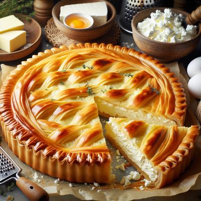 Image of Tiropita Greek Savoury Cheese Pie