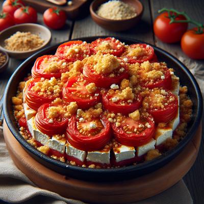 Image of Tomato and Goats Cheese Crumble