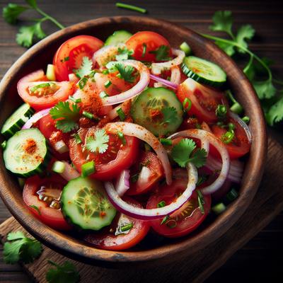 Image of Tomato Onion and Cucumber Kachumber