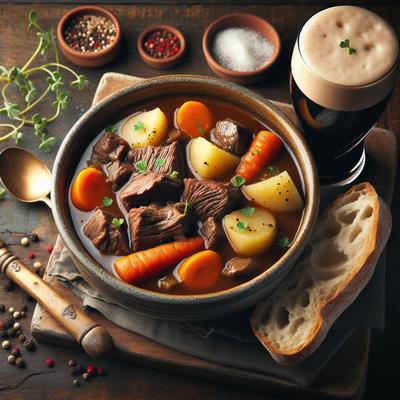 Image of Traditional Beef in Guinness Stew