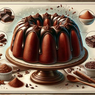 Image of Triple Chocolate Bundt Cake