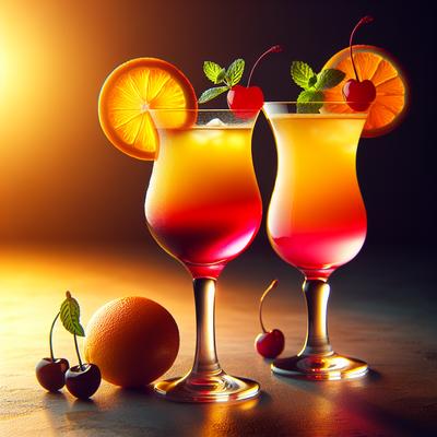 Image of Tropical Sunrise Virgin and Alcoholic