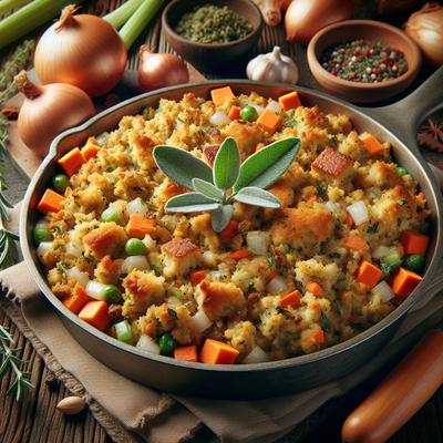Image of Turn Stove Top Stuffing Mix Into Pan Dressing to Die for