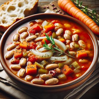 Image of Tuscan Cannellini Bean Soup Vegetarian