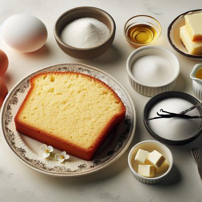 Image of Vanilla Pound Cake That Won T Add Pounds