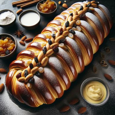Image of Vanocka Vnoka Czech Christmas Bread