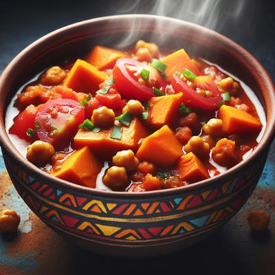 Image of Vegan African Sweet Potato Stew