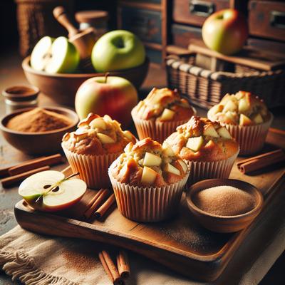 Vegan Apple Muffins