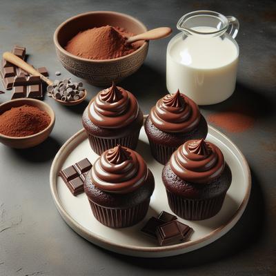 Image of Vegan Chocolate Cupcakes