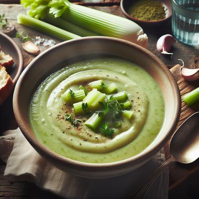 Image of Vegan Cream of Celery Soup