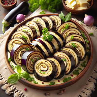 Vegan Eggplant Rollatini