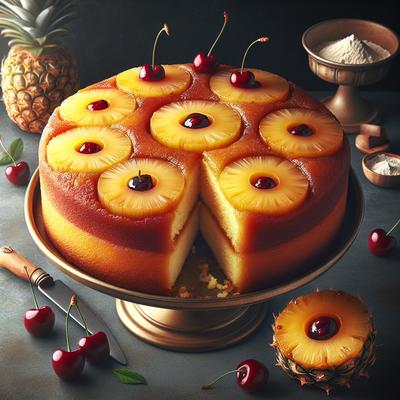 Image of Vegan Pineapple Upside Down Cake