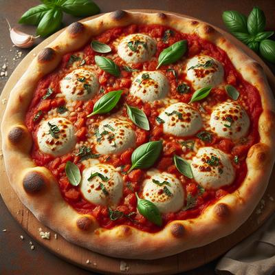 Vegan Pizza Margherita