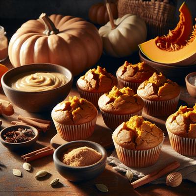 Image of Vegan Pumpkin Muffins