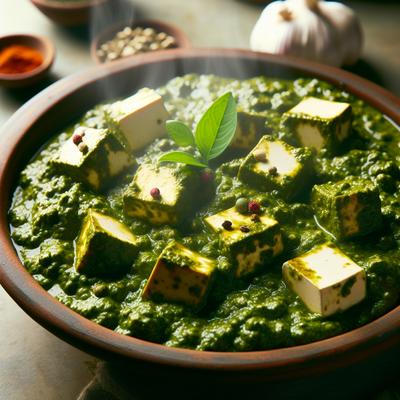 Vegan Saag Paneer