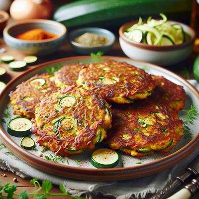 Vegan Zucchini Fritters