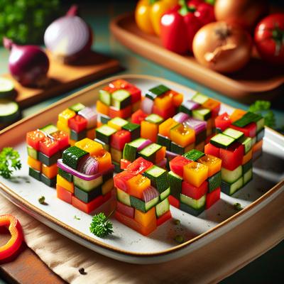 Image of Vegetable Appetizer Squares