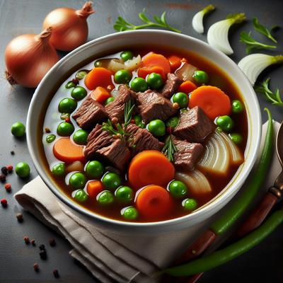 Image of Vegetable Beef Soup Low Carb Low Fat