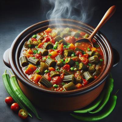 Image of Vegetable Gumbo Crock Pot