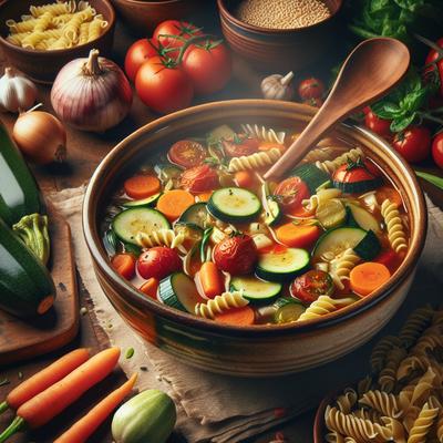 Image of Vegetable Minestrone Slow Cooker