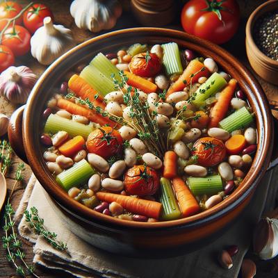 Image of Vegetarian Cassoulet Cassoulet De Legumes
