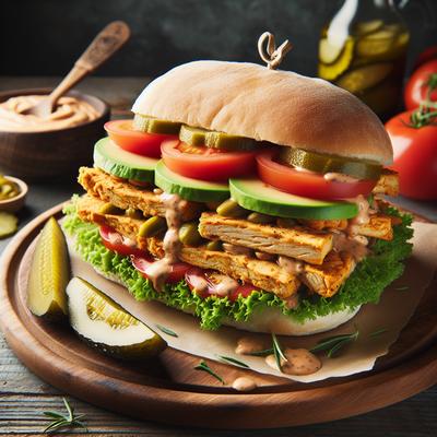 Image of Vegetarian Chicken Sandwich Spread